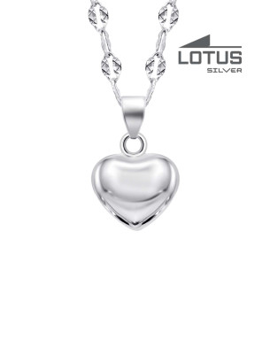 LOTUS SILVER NECKLACE